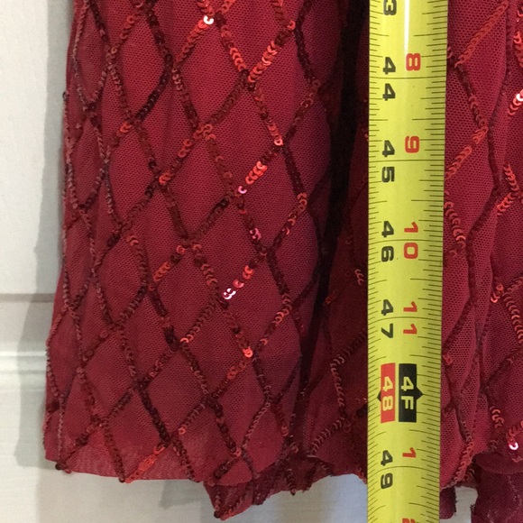 ✨SALE ✨ May Queen Couture Sequin Pattern Dress - Picture 5 of 15